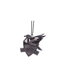 Harry Potter Ravenclaw Crest (Silver) Hanging Ornament 7cm