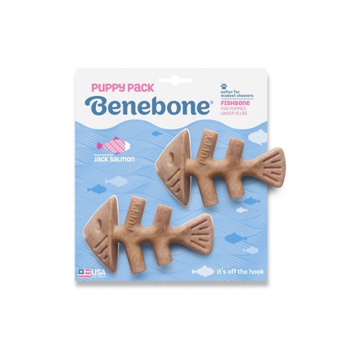 Benebone - Fishbone Puppy 2-Pack Mini - 12cm - (81005421033)