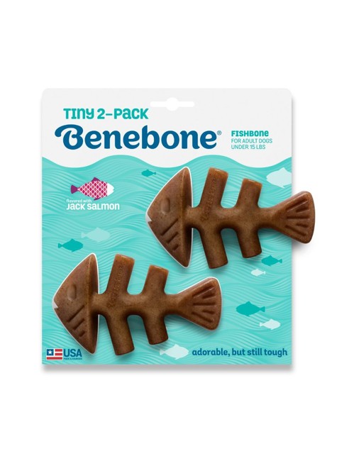 Benebone  - Fishbone 2-Pak Mini 12cm -