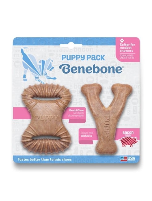 Benebone - Puppy 2-Pack Dental Chew/Wishbone 10cm - (85411100449)