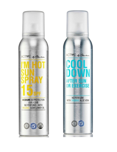 Active By Charlotte - I'M Hot Sun Spray SPF 15 150 ml + Active By Charlotte - Cool Down After Sun Or Exercise 150 ml