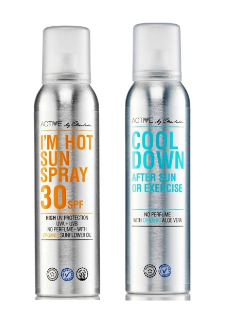 Active By Charlotte - I'M Hot Sun Spray SPF 30 150 ml  + Active By Charlotte - Cool Down After Sun Or Exercise 150 ml