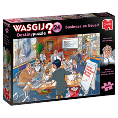 Wasgij - Destiny - #24 Business As Usual! (1000 pieces) (JUM5013)