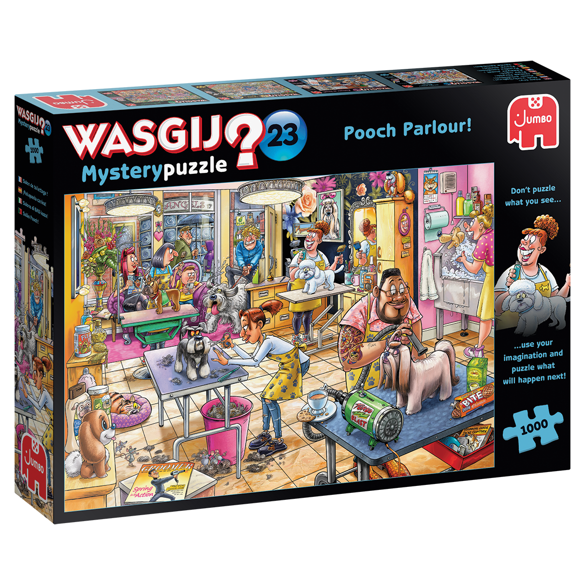 Wasgij - Mystery - #23 - Pooch Parlour! (1000 pieces) (JUM5018) - Leker