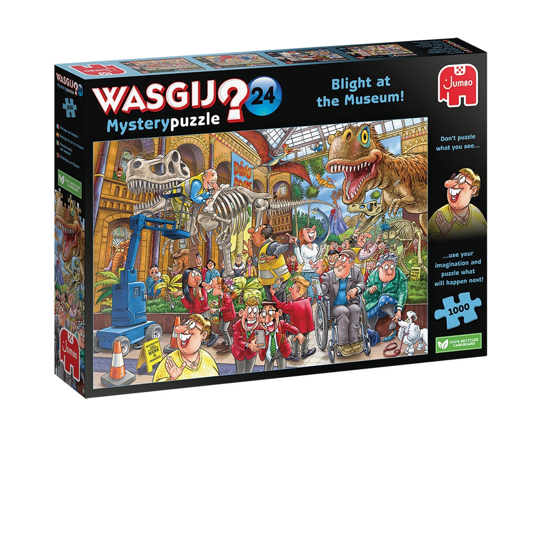 Wasgij - Mystery - #24 Blight At The Museum! (1000 pieces) (JUM0014) - Leker
