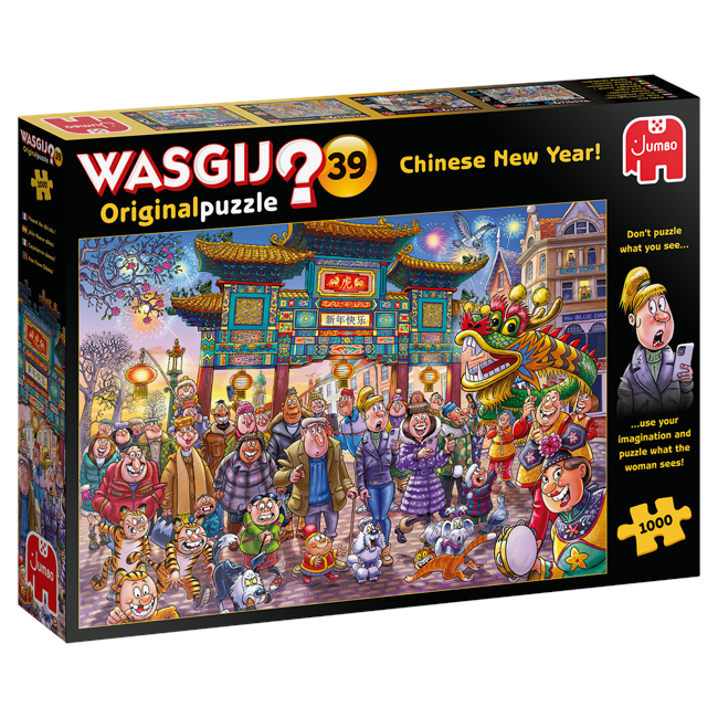 Wasgij - Original - #39 Chinese New Year! (1000 pieces) (JUM5011)