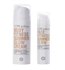 Active By Charlotte - Body Fitness Summer Glow 150 ml + Active By Charlotte - Face Fitness Summer Glow 50 ml