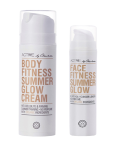 Active By Charlotte - Body Fitness Summer Glow 150 ml + Active By Charlotte - Face Fitness Summer Glow 50 ml