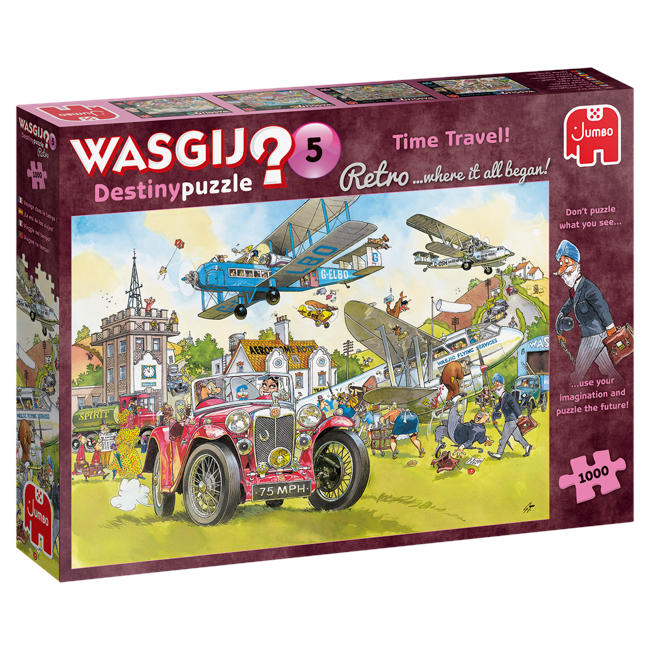 Wasgij - Retro Destiny -  #5 Time Travel (1000 brikker)