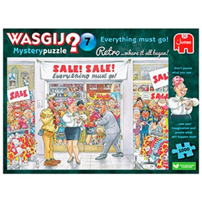 Wasgij - Retro Mystery - #7 Everything must go (1000 pieces) (JUM0018)