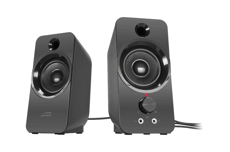 Speedlink - DAROC Stereo Speaker, black