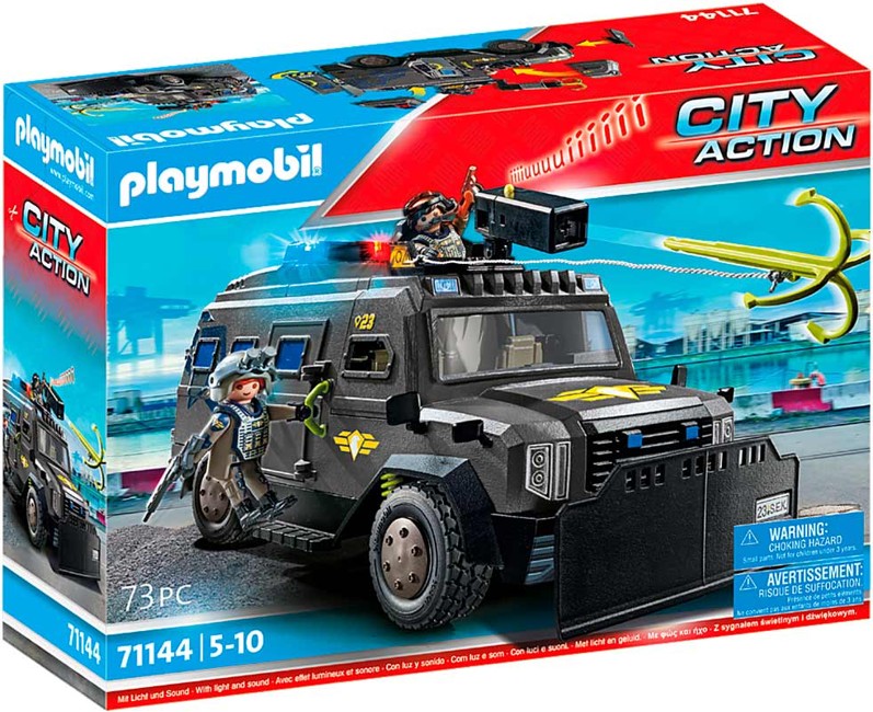 Playmobil - Insatsstyrkans terrängfordon (71144)