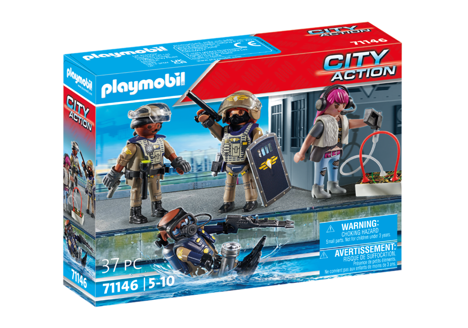 Playmobil - SWAT-figursæt (71146)