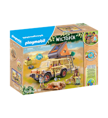 Playmobil - Wiltopia - Met de terreinwagen bij de leeuwen (71293)
