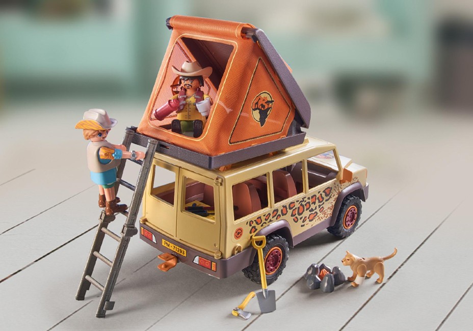 Playmobil - Wiltopia - Cross-Country Vehicle with Lions (71293)