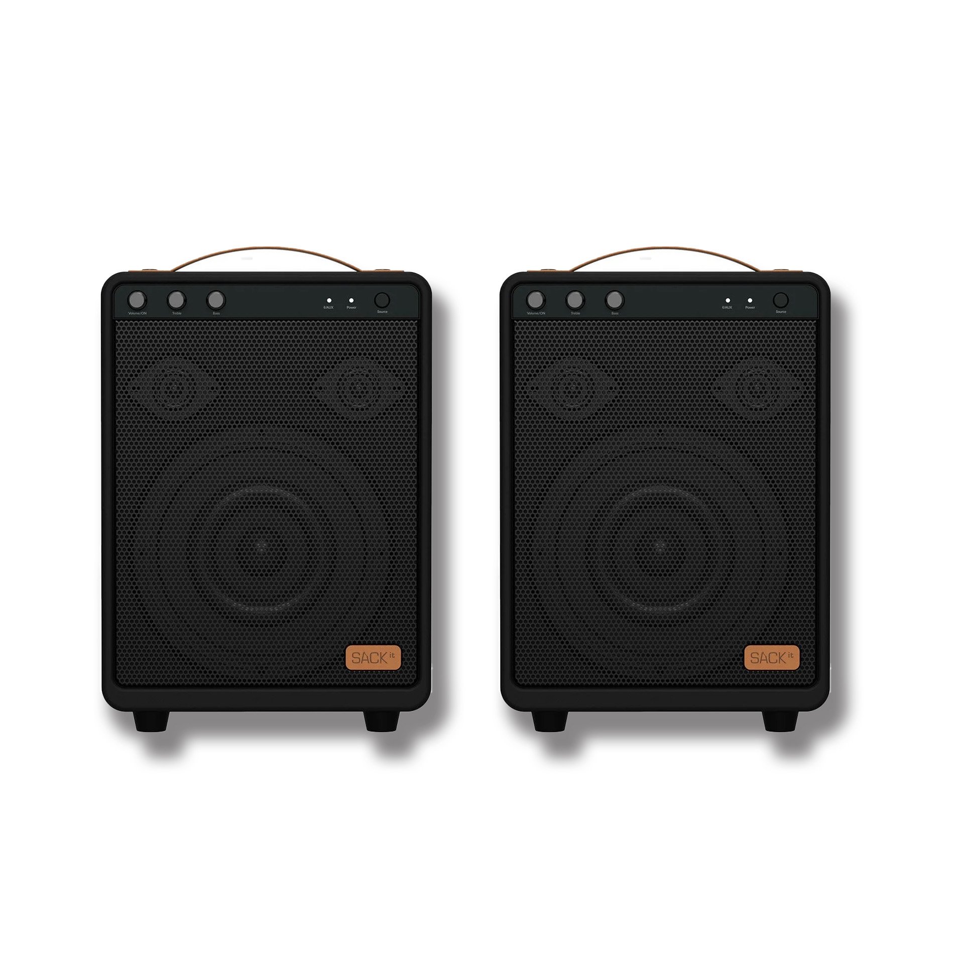 SACKit - 2 x Boom 150 - Portable Bluetooth Speaker - Bundle - Elektronikk