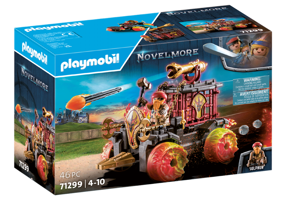 Playmobil - Burnham Raiders - Feuerkampfwagen (71299)