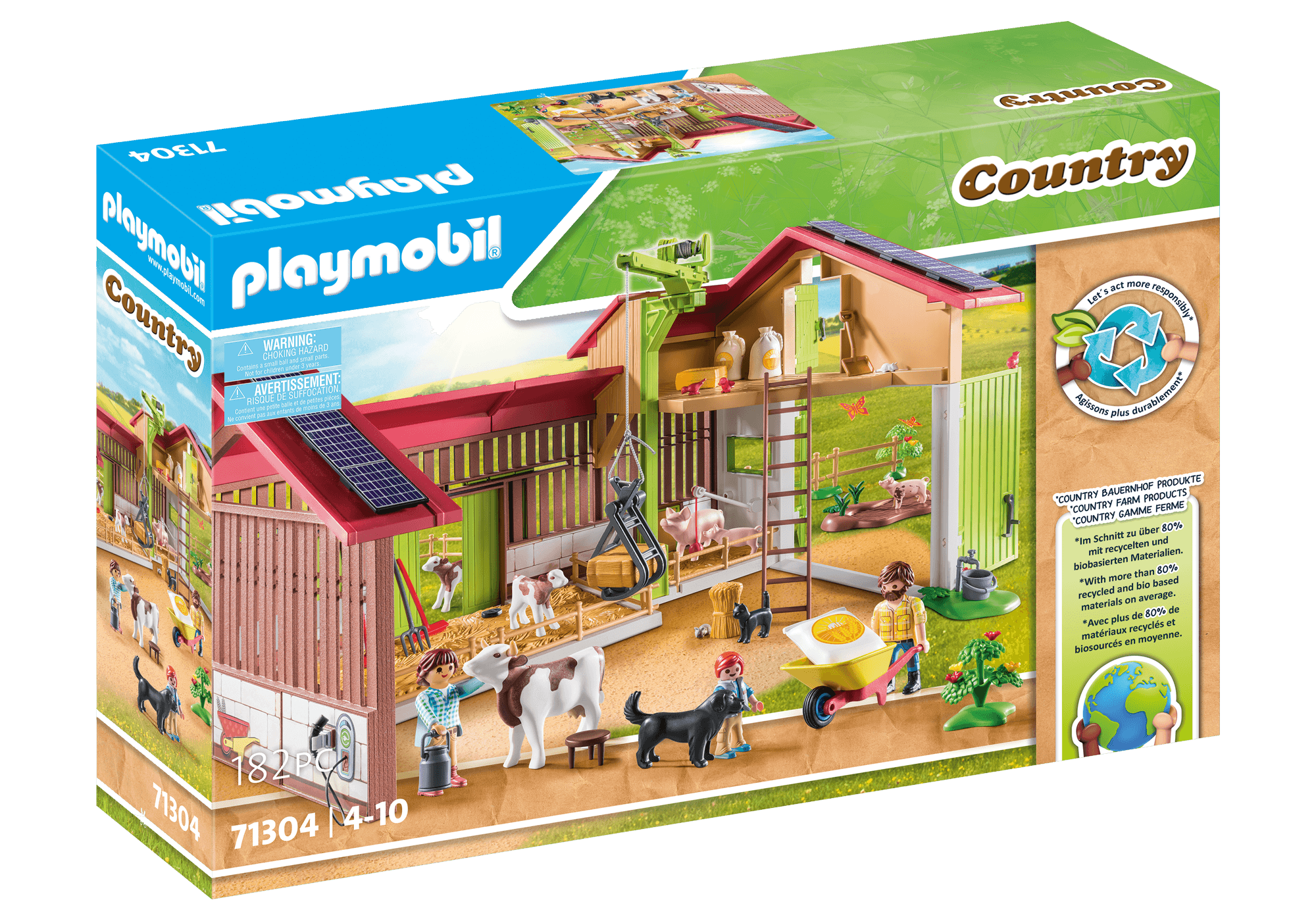 Playmobil - Large Farm (71304) - Leker