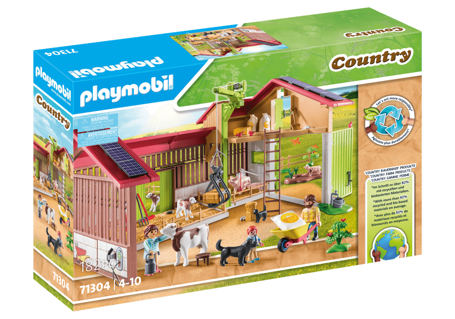 Playmobil - Stor bondgård (71304)