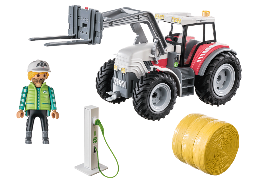 Playmobil - Large Tractor with Accessories (71305)