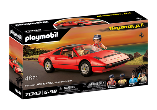 Buy Playmobil Magnum p.i. Ferrari 308 GTS Quattrovalvole 71343 Free shipping