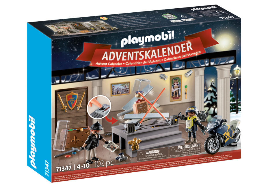 Playmobil - Adventskalender Politie museumdiefstal (71347)