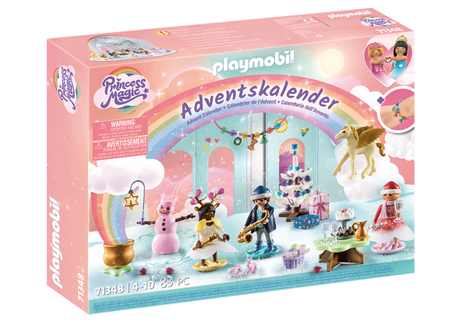 Playmobil - Adventskalender "Weihnachtsfest unter dem Regenbogen" (71348)