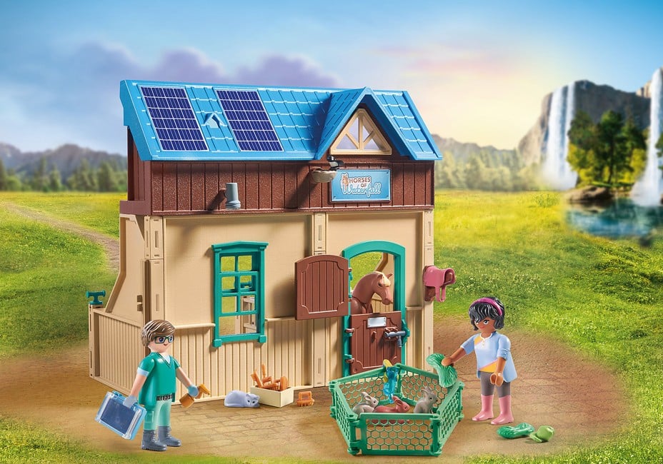 Playmobil - Riding Therapy and Veterinary Practice (71352)