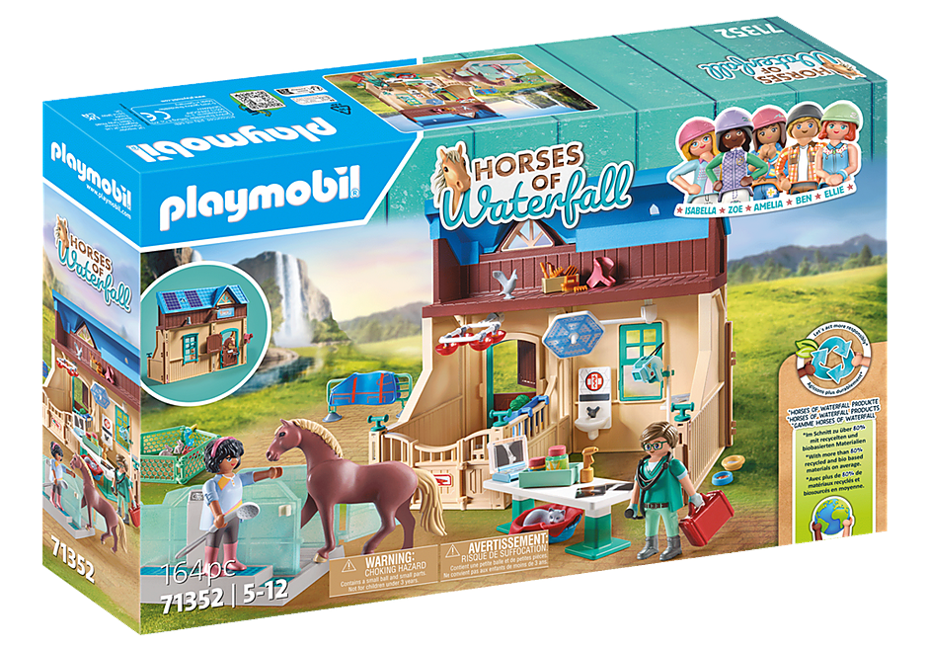 Playmobil - Paardrijtherapie & dierenartsenpraktijk (71352)