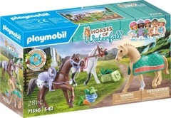 Playmobil - Tre hästar: En Morganhäst, en Quarterhäst och Shagya-arab (71356)