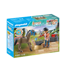 Playmobil - Hovslagare Ben och Achilles (71357)