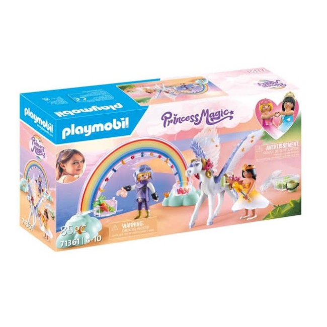 Playmobil - Pegasus with Rainbow in the Clouds (71361)