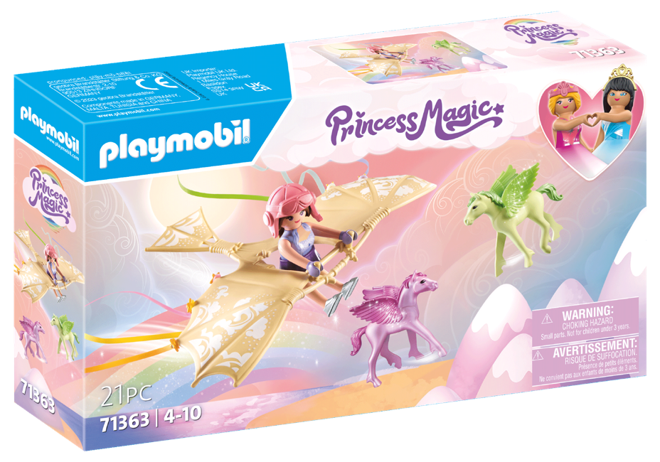 Playmobil - Himmelsk udflugt med Pegasusføllet (71363)