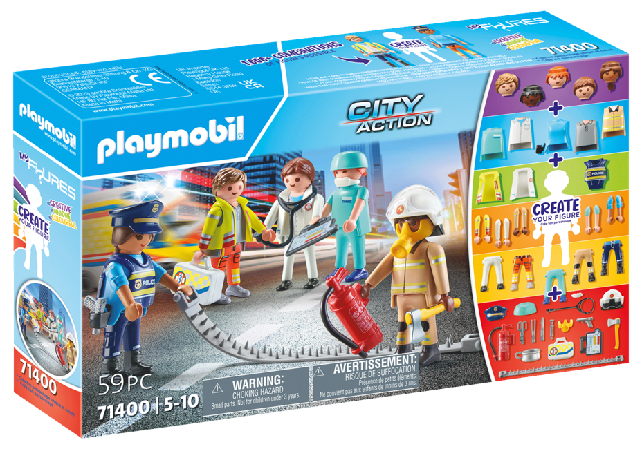 Playmobil - My Figures: Reddingsmissie (71400)