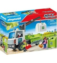 Playmobil - Glasafvalwagen met container (71431)