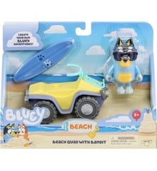 BLUEY - Figure and Vehicle - Beach Quad ( 90183 )