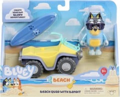 Bluey - Figure and Vehicle - Beach Quad ( 90183 )