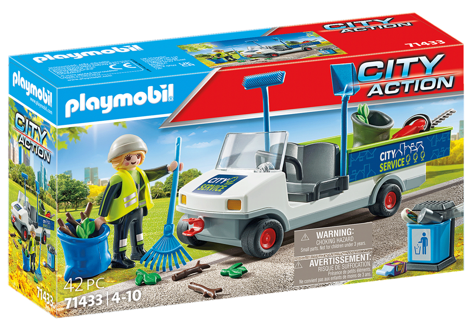 Playmobil - Stadsrengöring med elfordon (71433)