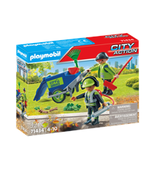 Playmobil - Figures set street cleaning (71434)