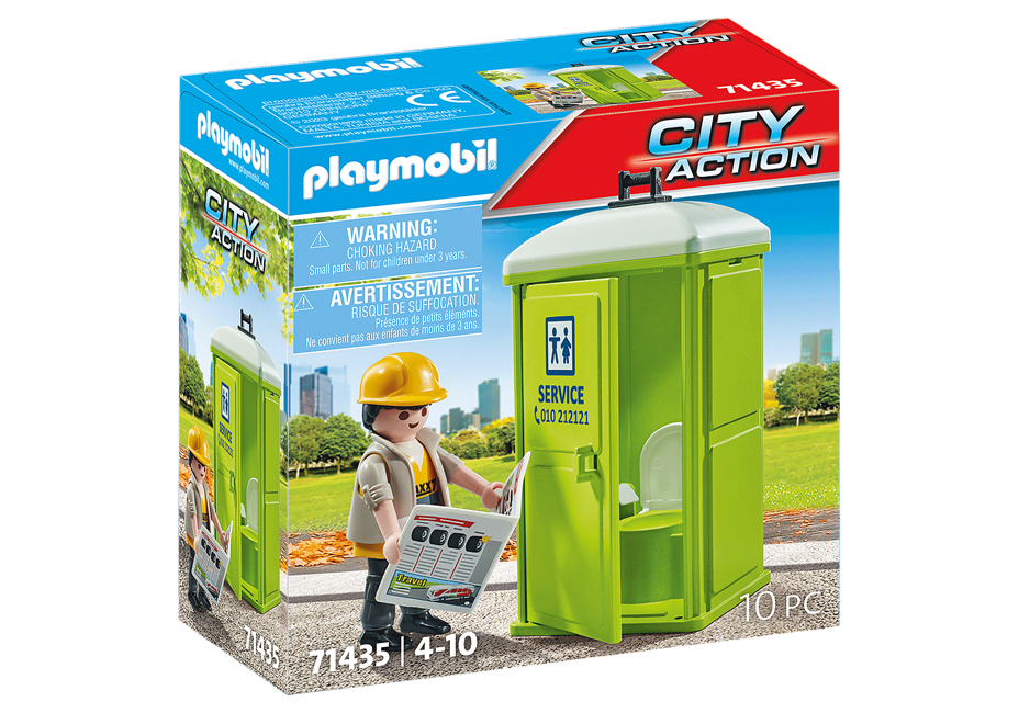 Playmobil - Mobiel toilet (71435)