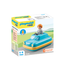 Playmobil - 1.2.3: Push & Go Car (71323)