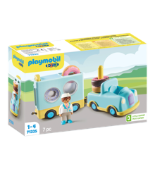 Playmobil - 1.2.3: Doughnut Truck with Stacking and Sorting Feature (71325)