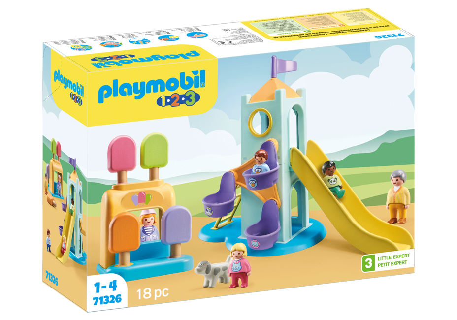 Playmobil - 1.2.3 Avontuurlijke speeltuin (71326)