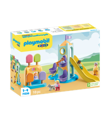 Playmobil - 1.2.3: Erlebnisturm mit Eisstand (71326)