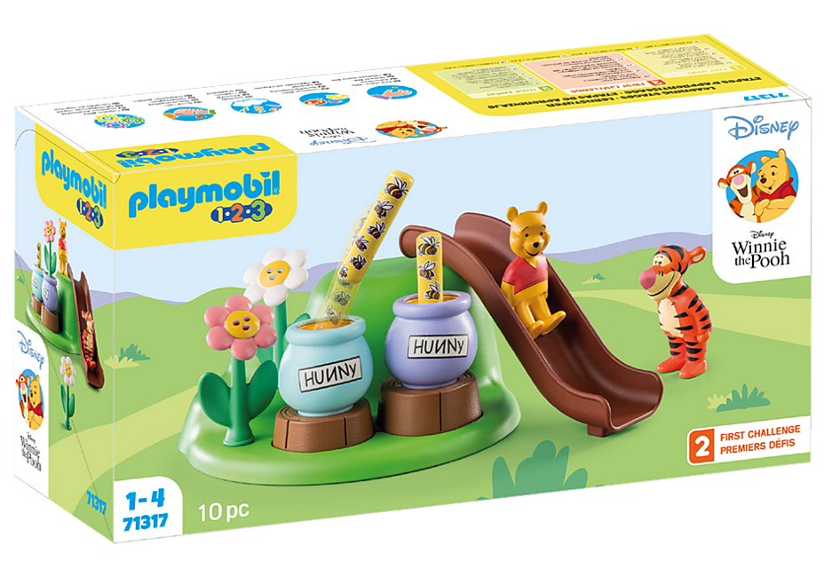 Playmobil - 1.2.3 & Disney: Plys og tigers bigård (71317)