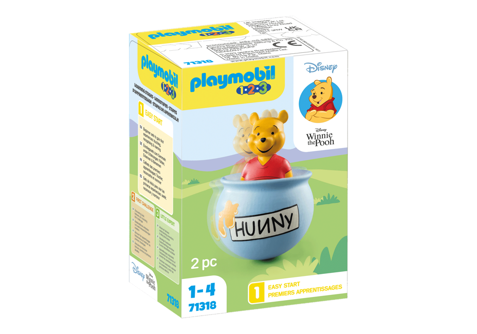 Playmobil - 1.2.3 & Disney: Winnie's Counter Balance Honey Pot (71318)