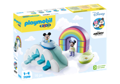 Playmobil - 1.2.3 & Disney: Mickey's & Minnie's Cloud Home (71319)