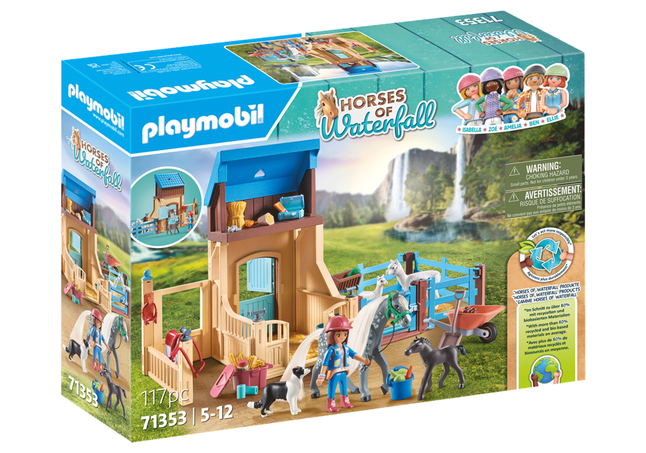 Playmobil - Horse Stall with Amelia and Whisper  (71353)