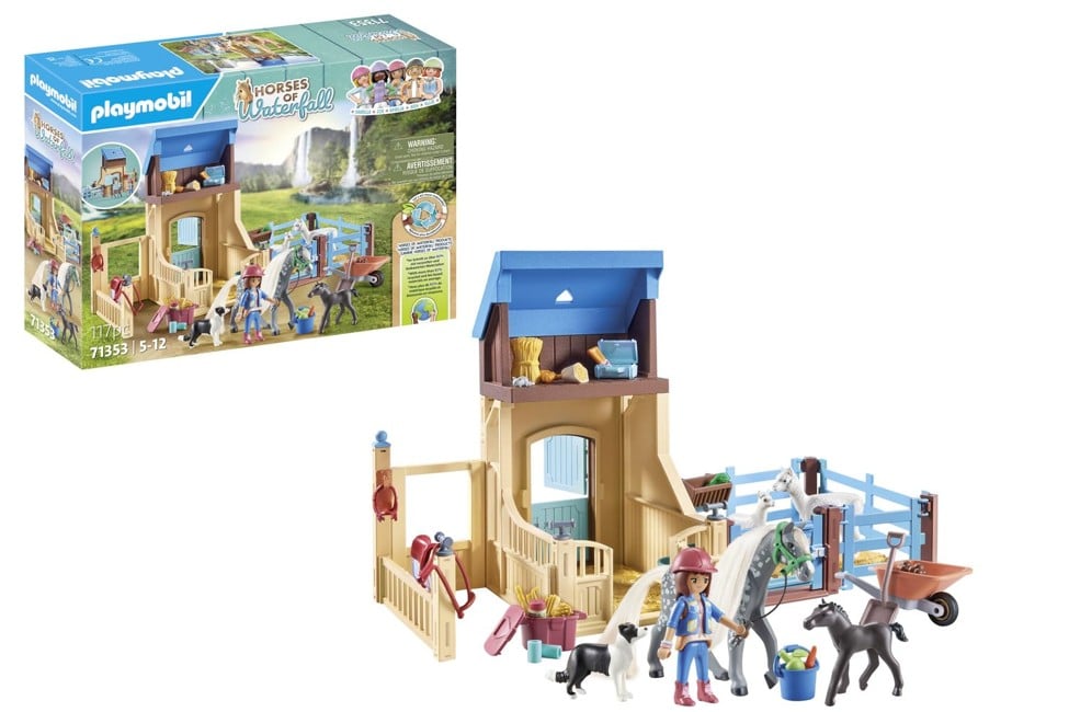 Playmobil - Horse Stall with Amelia and Whisper  (71353)