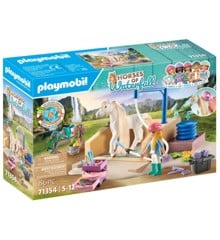 Playmobil - Isabelle & Lioness med vaskeplads (71354)